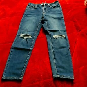 Jeans, High cropped skinny